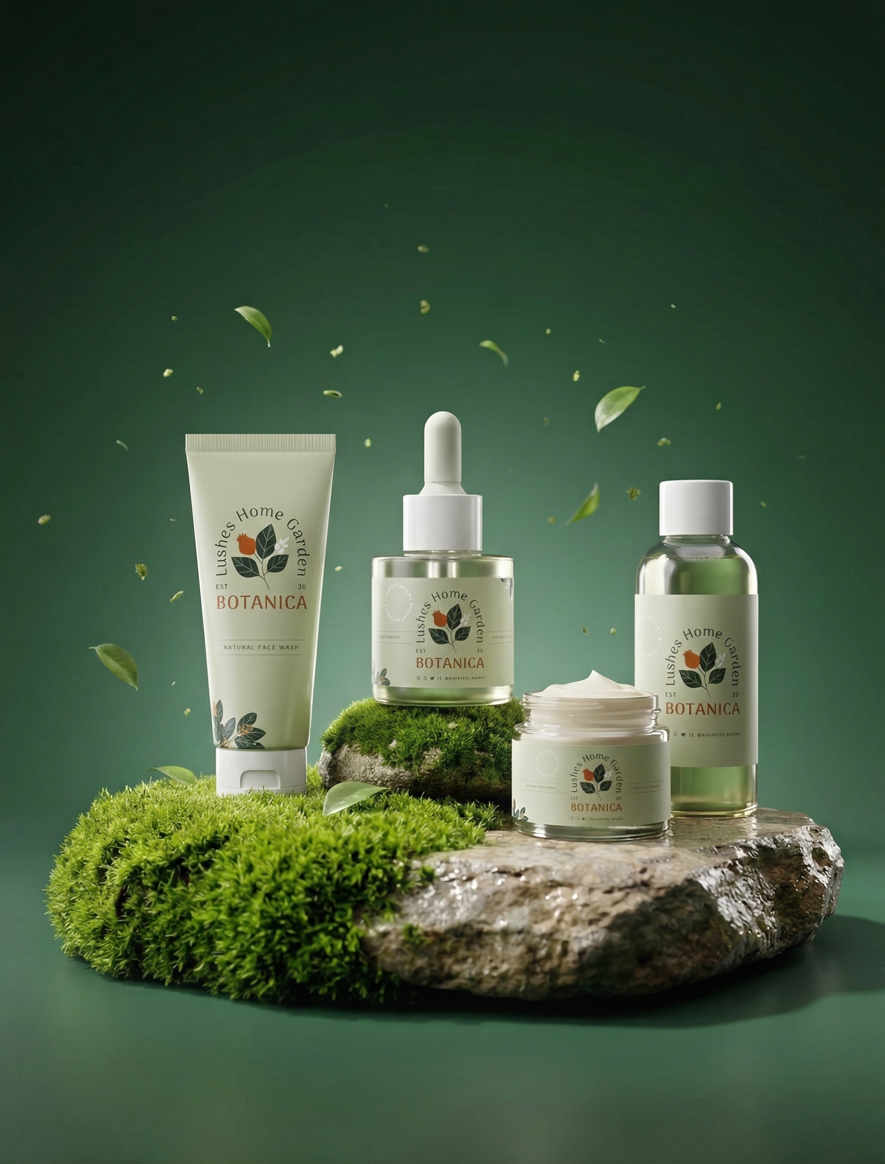 Botanica Skincare Packaging Design